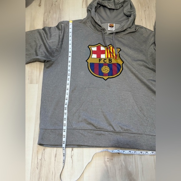 Gray Men's Hoodie - Picture 8 of 9